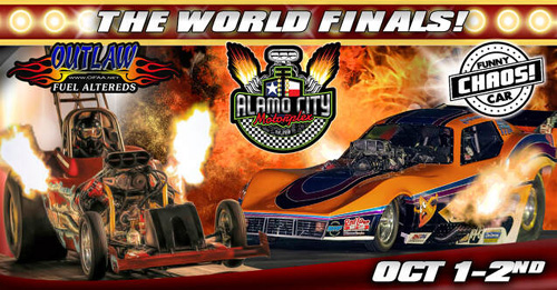 Funny Car Chaos World Finals at Alamo Dragway - San Antonio, TX 